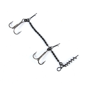 Selco Lokken Vissen Stinger Haak <span class=keywords><strong>Rig</strong></span> Voor Snoek Roofdier Met Hoge Kwaliteit Roestvrij Staal - Product Image 5