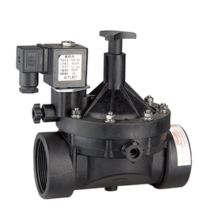 Válvula Solenoide de Plástico de 2 Vías, Accionada por Piloto, de Temperatura Media, Serie YSA YSB, de 1/2" a 2" - Product Image 1
