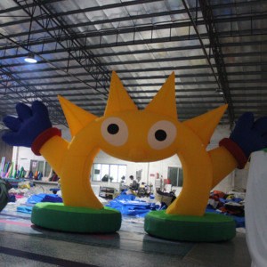 Inflatable hoa hướng dương vòm quảng cáo thương mại inflatables và chơi khu vực Cổng Tò Vò - Product Image 6