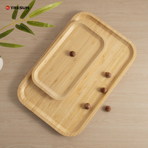 Amboo Plateau de service <span class=keywords><strong>en</strong></span> bambou naturel <span class=keywords><strong>Assiette</strong></span> <span class=keywords><strong>pour</strong></span> servir <span class=keywords><strong>Assiette</strong></span> <span class=keywords><strong>en</strong></span> <span class=keywords><strong>bois</strong></span> <span class=keywords><strong>pour</strong></span> manger Fabriqué à la main Décoratif - Product Image 5