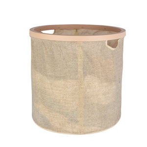 Multifunctionele opvouwbare opbergmand van stof met kunststof frame, huishoudelijke wasmand, speelgoedwasmand - Product Image 2