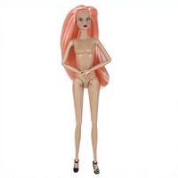 Tête de poupée Supermodel OEM/ODM avec greffe de cheveux, maquillage BJD pour poupée gothique européenne/américaine, best-seller transfrontalier, nouvelle version UV pour la pratique