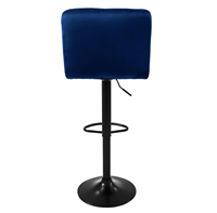 Mobilier commercial contemporain Tabouret de bar pivotant à hauteur réglable Chaise en velours rotative à 360 ° Bistro Home Bar Outdoor Mall