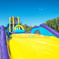 Château gonflable pour enfants et adultes, jeux gonflables aquatiques, toboggan aquatique géant gonflable, vente en gros d'usine