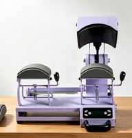 Presse à chaud double station électrique à ouverture automatique, sans compresseur d'air, pour transfert par sublimation sur T-shirts, casquettes et coques de téléphone