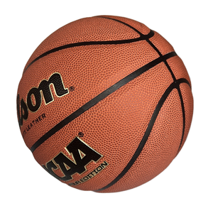 ลูกบอลบาสเก็ตบอลสำหรับ <span class=keywords><strong>wilson</strong></span> NCAA ขนาด7นิ้วลูกบอลสีน้ำเงินหนัง PU ทนทานสำหรับการฝึกซ้อมและการแข่งขันกลางแจ้งในร่ม - Product Image 2