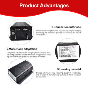 電気観光車用36-48V 500Aカーティスモーターコントローラー1205M-5603 - Product Image 4