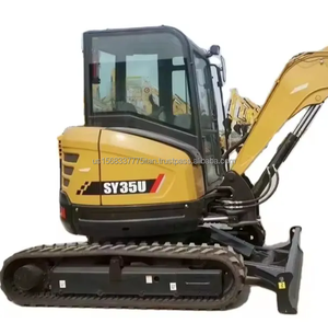 Miniexcavadora Hidráulica SANY 35 de 3.5 Toneladas Usada, Peso Operativo de 3.5 Toneladas, Marca Sany con Componentes Principales, Motor y Bomba en Venta - Product Image 1