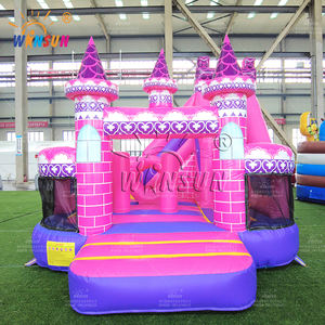 Château gonflable WINSUN Princess, parc d'attractions gonflable, trampoline gonflable Princess - Product Image 3