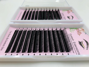 Nouvel Arrivage Extensions Naturelles Synthétiques Volume Manga Noir Effet Effilé <span class=keywords><strong>Bande</strong></span> en Coton Doux 12 Rangées <span class=keywords><strong>Bande</strong></span> à Pointes Effilées Faite à la Main - Product Image 4