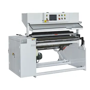 Jumbo Roll Stretch Film Automatische Aluminiumfolie Terugwikkelen En Snijden Machine Pet Pvc Plastic Folie Snijmachine