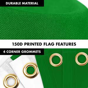 Bandera de Italia 3x5 pies, poliéster 150D, sin enredos, con mástil de aluminio, blanca, rectangular, para exhibición exterior - Product Image 5