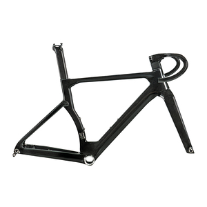 Aero Racing <b>Frame</b> Complete Set T47 Threaded Bb Flat Mount Disc Thru Axle Fork Seatpost Handlebar Kit T8pro(2rd - Product Image 1
