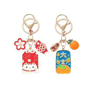 JIAYUE Custom-Designed Zinc Alloy Metal Keychains Commemorative Cute Style Hard Enamel Lightweight Custom Logo <b>Keyrings</b> - Product Image 5