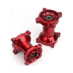 Ensemble de moyeux de roue avant et arrière usinés par CNC de 15 mm pour moto tout-terrain/pit bike 10 12 14 17, acier inoxydable, fil EDM, pièce de moto tout-terrain/pit bike - Product Image 1