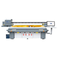 Mesin pusat cetak UV Flatbed magnetik kecepatan tinggi 2513 untuk industri format besar kaca ubin keramik