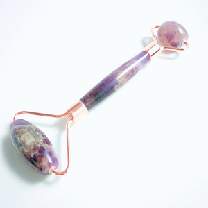 Grande Quantité Améthyste rouleau et <span class=keywords><strong>gua</strong></span> <span class=keywords><strong>sha</strong></span> outils d'oeil de visage de Massage du <span class=keywords><strong>cou</strong></span> pour Anti-Vieillissement - Product Image 6