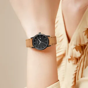 Reloj <span class=keywords><strong>de</strong></span> Pulsera <span class=keywords><strong>de</strong></span> Cuarzo TOMI para <span class=keywords><strong>Mujer</strong></span>, Sencillo, Casual, Elegante, <span class=keywords><strong>de</strong></span> Alta Calidad, Versátil, con Esfera Pequeña, Correa <span class=keywords><strong>de</strong></span> Cuero Analógica, Joyería - Product Image 1