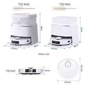 Cho <span class=keywords><strong>Ecovacs</strong></span> cho <span class=keywords><strong>Deebot</strong></span> T30 Pro Omni hoàn toàn tự động nhà chân không Robot quét với 11000PA rối miễn phí cho hộ gia đình & khách sạn sử dụng - Product Image 3