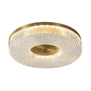 Plafonnier design moderne pour salon Plafonniers circulaires en acrylique Led pour chambre à coucher - Product Image 6