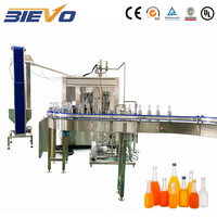 Máquina Automática de Llenado en Caliente para Botellas de Vidrio, para Envasado de Bebidas como Jugos, Té, Café y Bebidas Funcionales