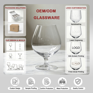 Vaso de Cristal Clásico para Coñac y Brandy, Vaso de Whisky de Primera Calidad, Estilo Antiguo, Caja de Regalo, Juego de Vasos para Whisky - Product Image 3