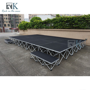Escenario Portátil de Aleación de Aluminio Tipo Araña con Estuches de Transporte - Product Image 3