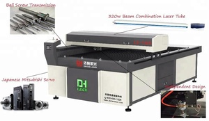Machine de découpe <span class=keywords><strong>laser</strong></span> CO2 CNC 1325 pour acrylique, <span class=keywords><strong>Forex</strong></span> et tôle d'aluminium - Product Image 3