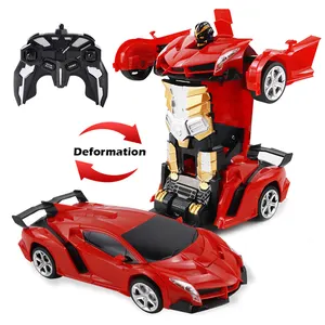 New Design Deformation Remote Control Car Robot 478-Red-1 1:18 2.4G RC Robot Car transform robot RC cars