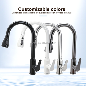 Thương mại hiện đại sang trọng bồn rửa nhà bếp Vòi Extender 360 xoay Hot & vòi lạnh với kéo xuống phun - Product Image 2