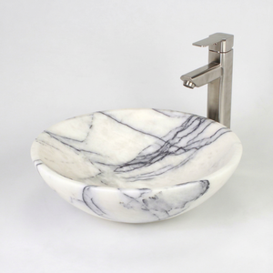 Farmhouse <b>Bathroom</b> Sinks Hand-Painted with Custom Designs Artistic Oval Wash Basins <b>Rustic</b> Style Handmade Processed - Product Image 1