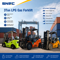 Chariot élévateur à double alimentation SNSC 6600LBS GPL essence pour usine, entrepôt et centres de distribution