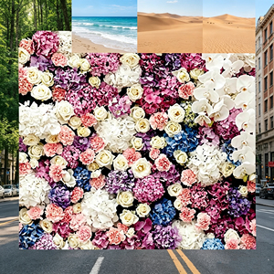 Soft <b>Pastel</b> Color Flower Wall For Bridal Shower Gender Reveal And Romantic Wedding <b>Decor</b> - Product Image 1