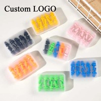 Lot de bouchons d'oreilles personnalisés anti-bruit en silicone pour la natation, le sommeil et usage industriel - Emballage en vrac
