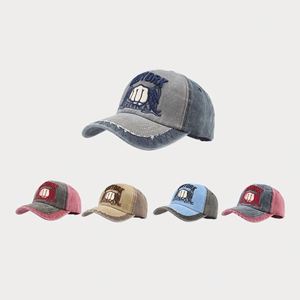Casquette de baseball en coton brodée 3D avec logo pour hommes et femmes, vente en gros - Product Image 2
