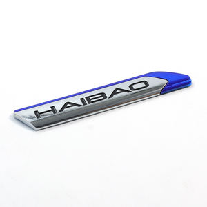 Profesión personalizado personalizar marca de alta calidad Hazte propio emblemas de coche impermeables de metal de lujo - Product Image 4