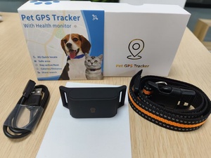 Traceur <span class=keywords><strong>GPS</strong></span> en temps réel GSM 4G étanche en plastique, balise intelligente sans fil, collier <span class=keywords><strong>GPS</strong></span> pour animaux de compagnie (chats, chiens), localisateur anti-perte - Product Image 5
