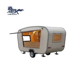JX-FV400 Europe fashionable food trailer beer pizza ice cream cart mobile fast food truck