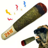 Offre Spéciale transfrontalière chien son jouet vert Simulation boîte à cigarettes en peluche jouet pour animaux de compagnie chat menthe Cigarette