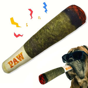 Gran oferta, juguete de sonido para perros transfronterizo, caja de cigarrillos de simulación verde, juguete para mascotas de peluche, cigarrillo de menta para gatos - Product Image 2