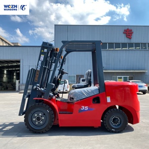 WGZN批发价格柴油叉车3.5吨全液压系统货物柴油叉车 - Product Image 3