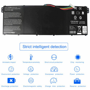Akku für Acer <span class=keywords><strong>AC14B3K</strong></span> AC14B7K 14 B8K AC14B8K Laptop 2600mAh - Product Image 6
