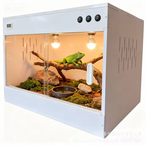 Terrarium rectangulaire thermostatique en PVC ADZIA pour la reproduction de <span class=keywords><strong>reptiles</strong></span>, amphibiens, dragons barbus, tortues, geckos, serpents - Product Image 2