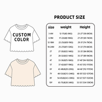 Camisetas de Verano para Niñas, Transpirables, con Bordes Ondulados, Costuras Suaves, Personalizadas, de Fabricante Directo