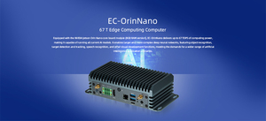 EC-OrinNano 8G LPDDR5 128G ROM 67T Ordinateur de calcul en périphérie WIFI 4G LTE RS232 RS485 CAN BUS Jetson Orin Nano AI BOX PC en périphérie - Product Image 5