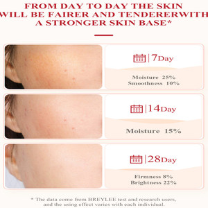 Crema Facial Nocturna Breylee Red Pomegranate White Lady de Acción Rápida, la Mejor Crema Hidratante, Reparadora, Blanqueadora, Iluminadora y Antioxidante - Product Image 4