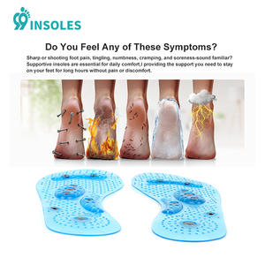 99insole Sol Sepatu Akupresur Magnetik untuk Terapi Refleksi Kaki, Pereda Nyeri, Sol Pijat untuk Pria atau Wanita - Product Image 5