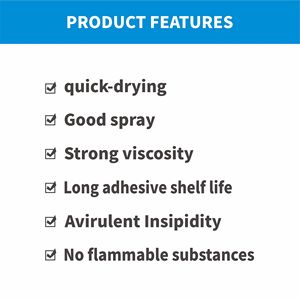 Colle à base d'eau pour housse de <span class=keywords><strong>siège</strong></span> de voiture Colle adhésive en néoprène pour matelas Colle de pulvérisation de contact pour fournisseur d'éponge - Product Image 4