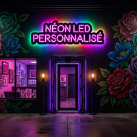 Letrero Luminoso Personalizado de Neón, Diseño Gratuito, Letrero con Logotipo de Luz de Neón LED para Dormitorio, Fiesta de Cumpleaños, Hogar