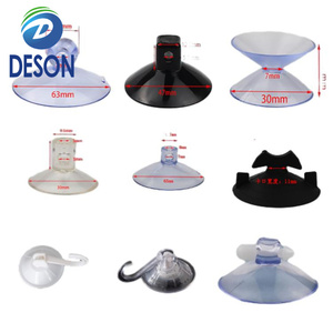 Ventouse transparente en PVC et caoutchouc silicone Deson 15mm 20mm 35mm 40mm 60mm 80mm 85mm - Product Image 2
